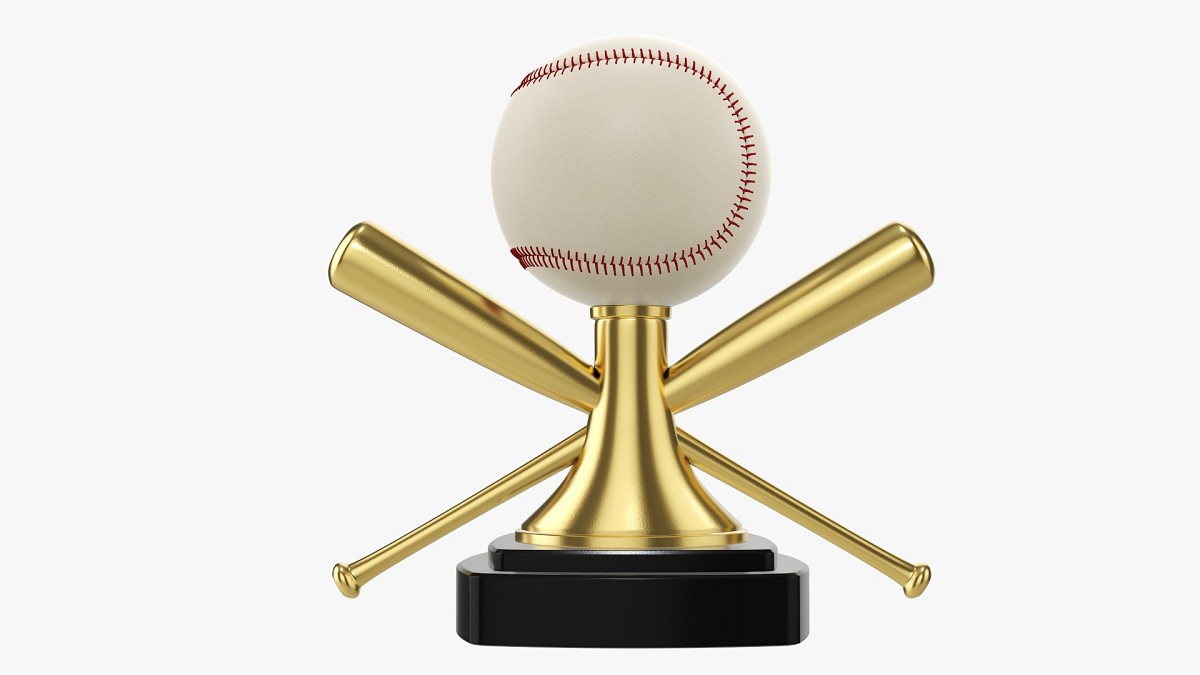 Trophy baseball ball bat