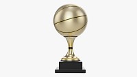 Trophy basketball ball