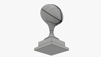 Trophy football ball