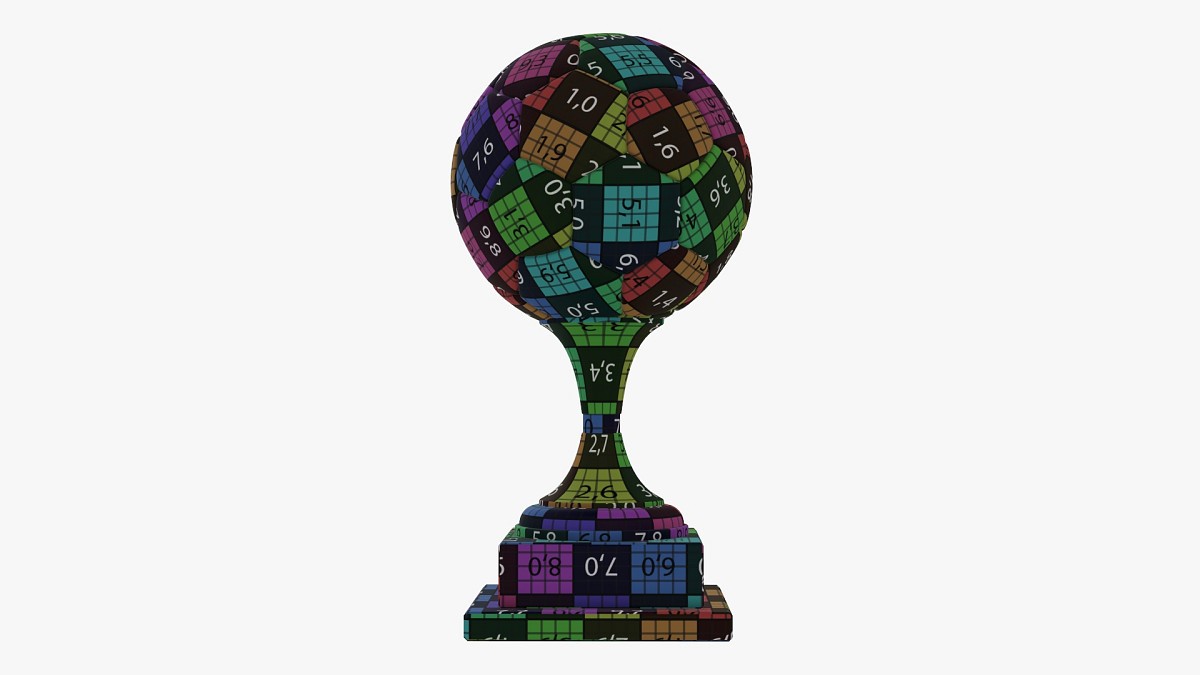 Trophy soccer ball