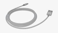 USB-C to USB cable black