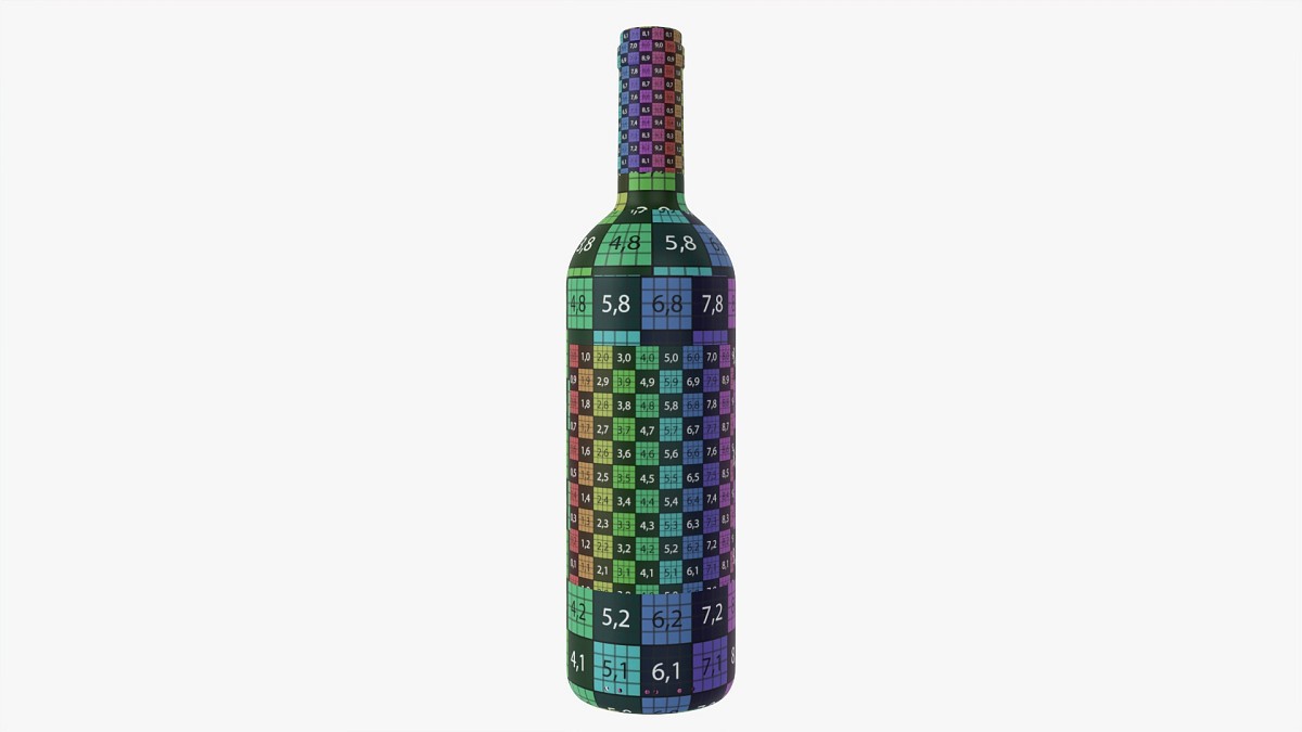 Wine Bottle Mockup 03