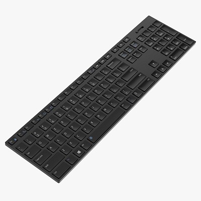 Wireless keyboard black