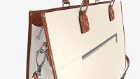 Woman briefcase travel shoulder bag handbag