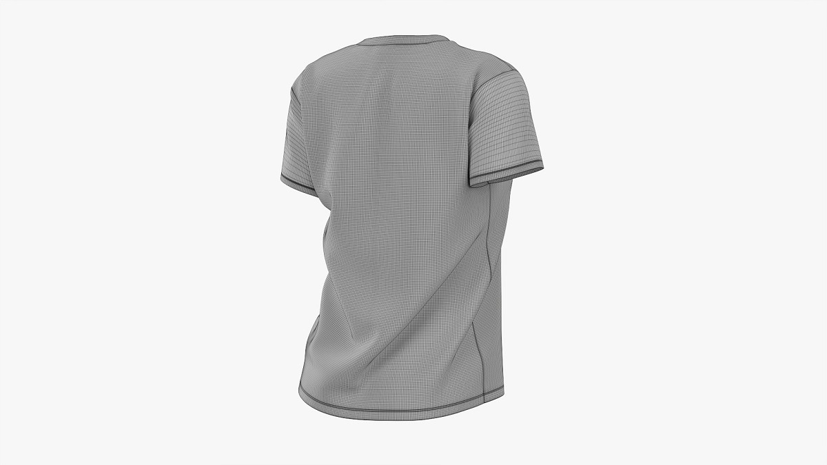 Women Short Sleeve T-Shirt 01