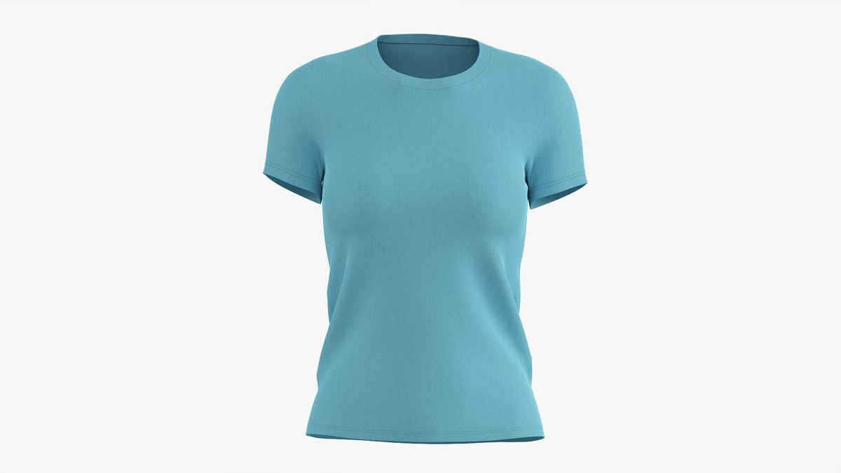 Women Short Sleeve T-Shirt 02 V2