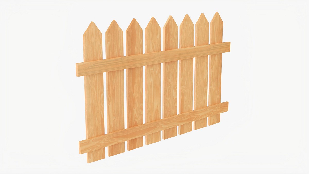 Wooden Fence 01