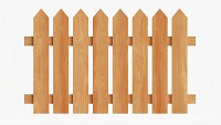 Wooden Fence 01