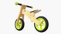 Wooden balance bike for kids v2