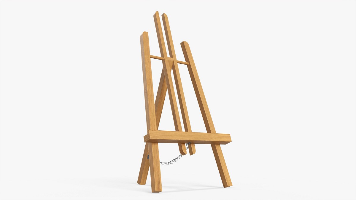 Wooden easel