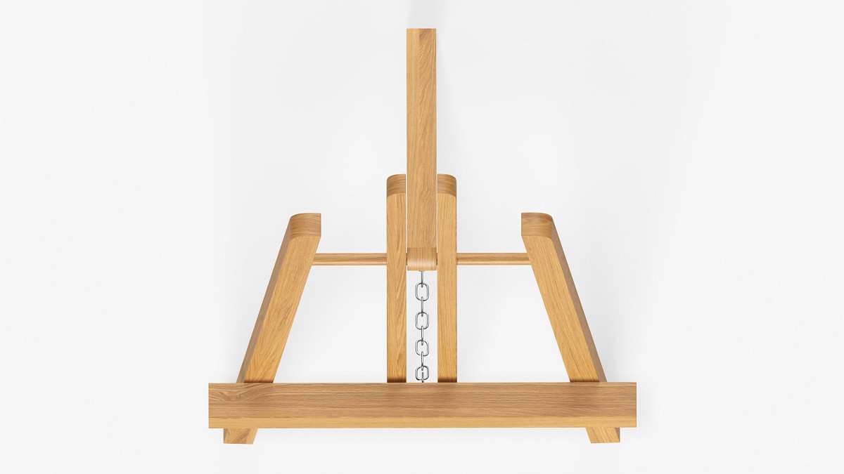 Wooden easel