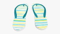 Flip-flops footwear woman summer beach 1