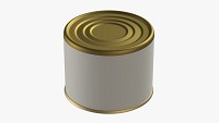 Canned food round tin metal aluminum can 04