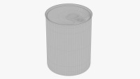 Canned food round tin metal aluminum can 06