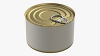 Canned food round tin metal aluminum can 08