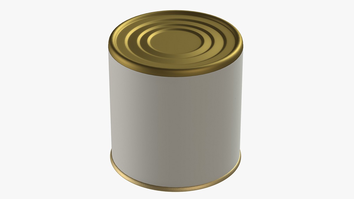 Canned food round tin metal aluminum can 11