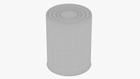 Canned food round tin metal aluminum can 12