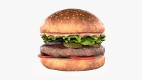 Hamburger fast food 02