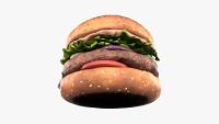 Hamburger fast food 02