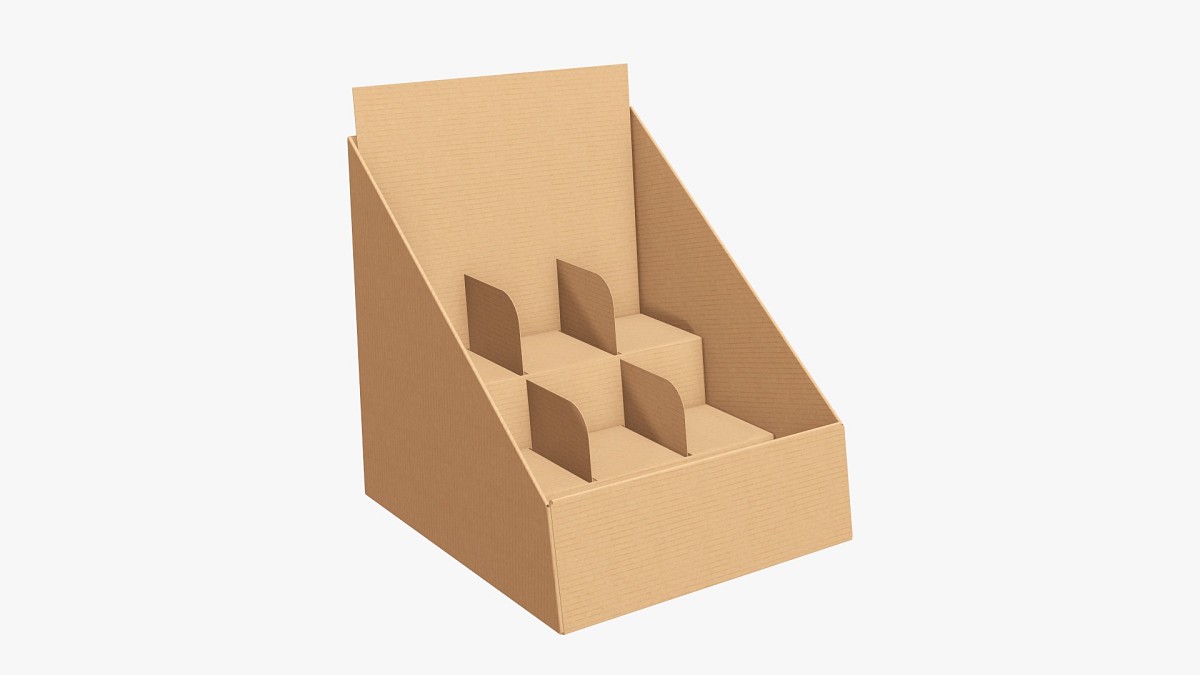 Product display cardboard stand 03
