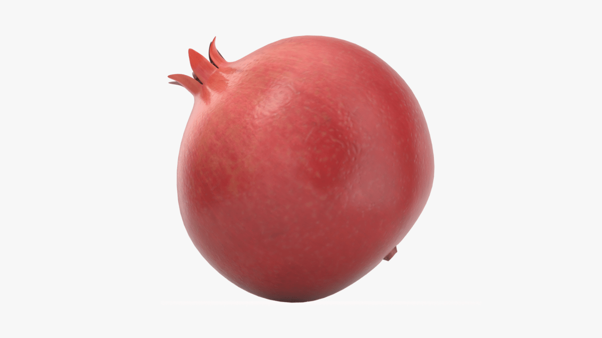 Ripe pomegranate whole