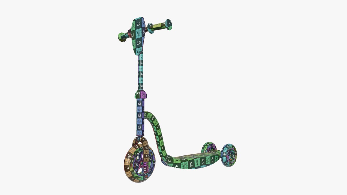 Scooter childrens colored