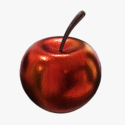 Apple fruit stylized