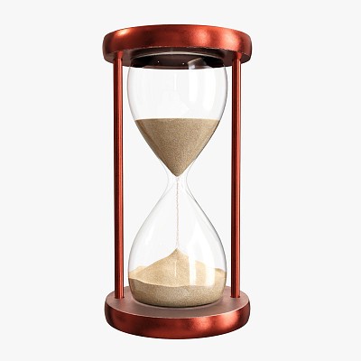 Sandglass timer clock 01