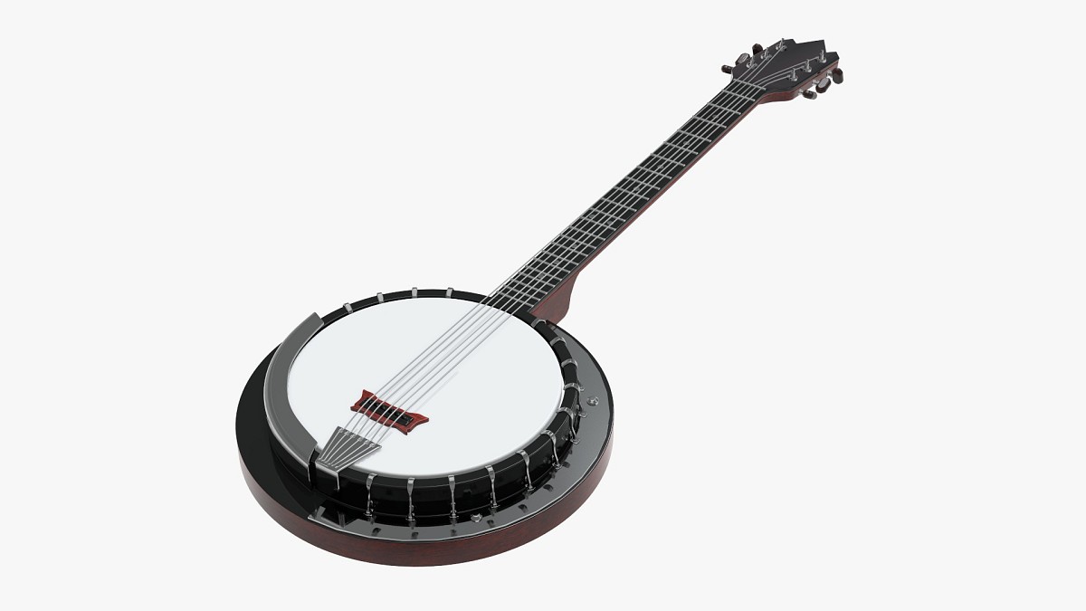 Banjo musical stringed instrument
