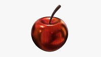 Apple fruit cartoon stylized