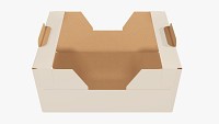 Cardboard retail tray box 01