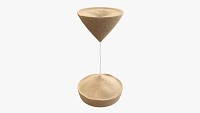 Sandglass hourglass egg sand timer clock 01