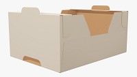 Cardboard retail tray box 01