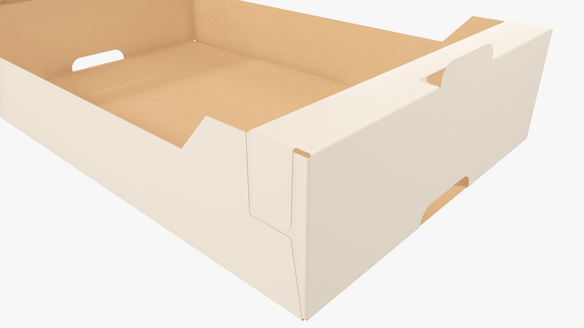 Cardboard retail tray box 03