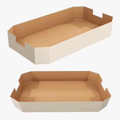 Cardboard tray box 04