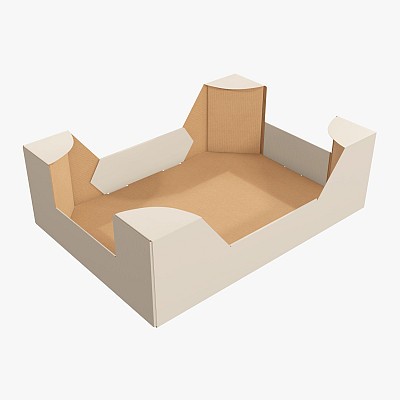 Cardboard tray box 02