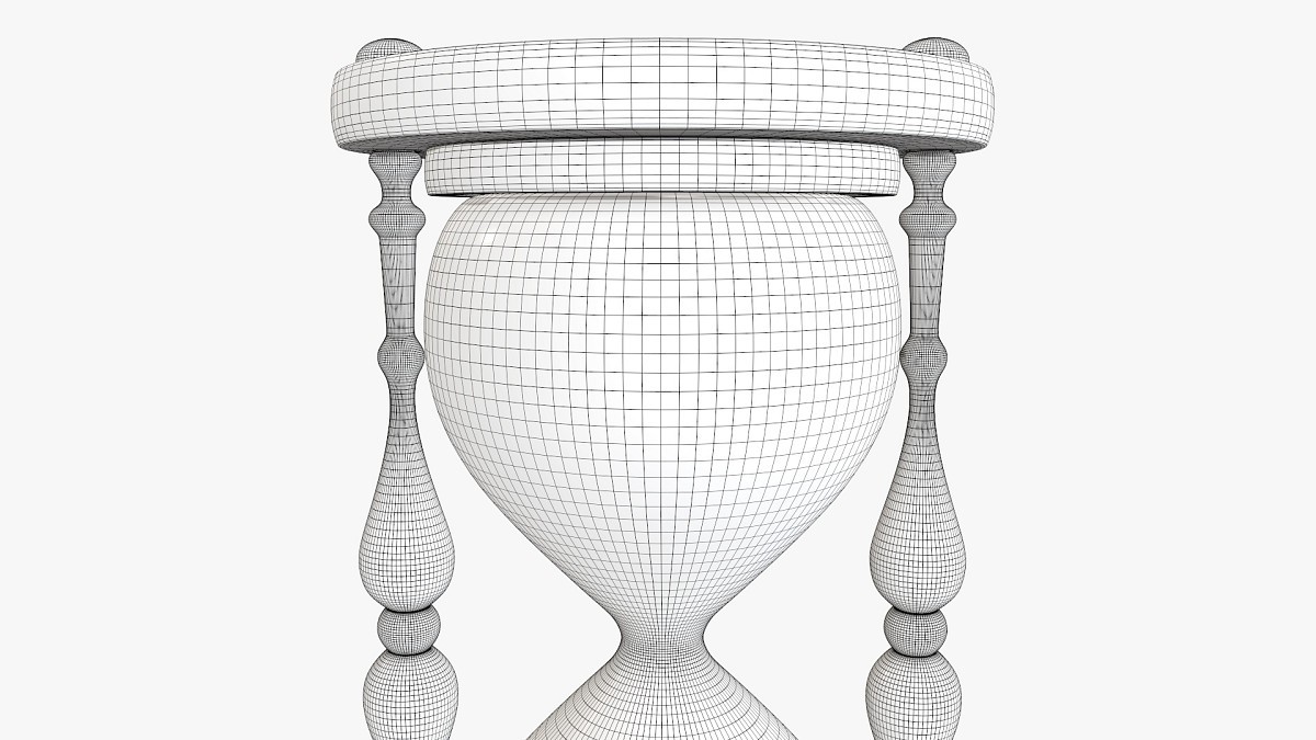 Sandglass hourglass egg sand timer clock 03