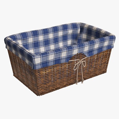 Basket with fabric 1