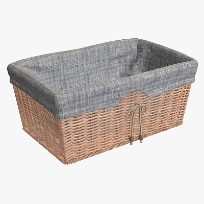 Basket with fabric 2