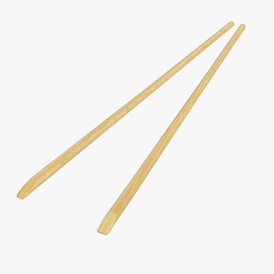 Chopsticks wood separated