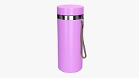 Thermos vacuum bottle flask 01 pink
