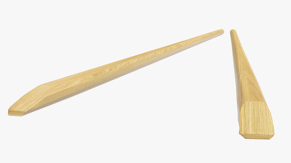 Chopsticks wooden separated
