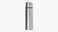 Thermos large stainless steel with cup