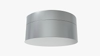 Metal tin can round shape