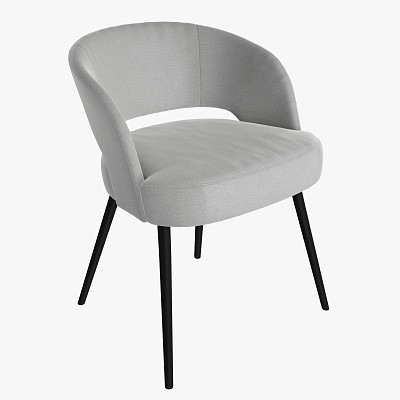Chair upholstered 01