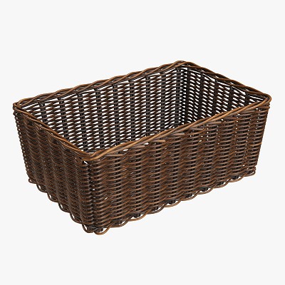 Basket 01 dark brown