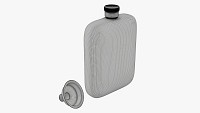 Flask liquor stainless steel 04