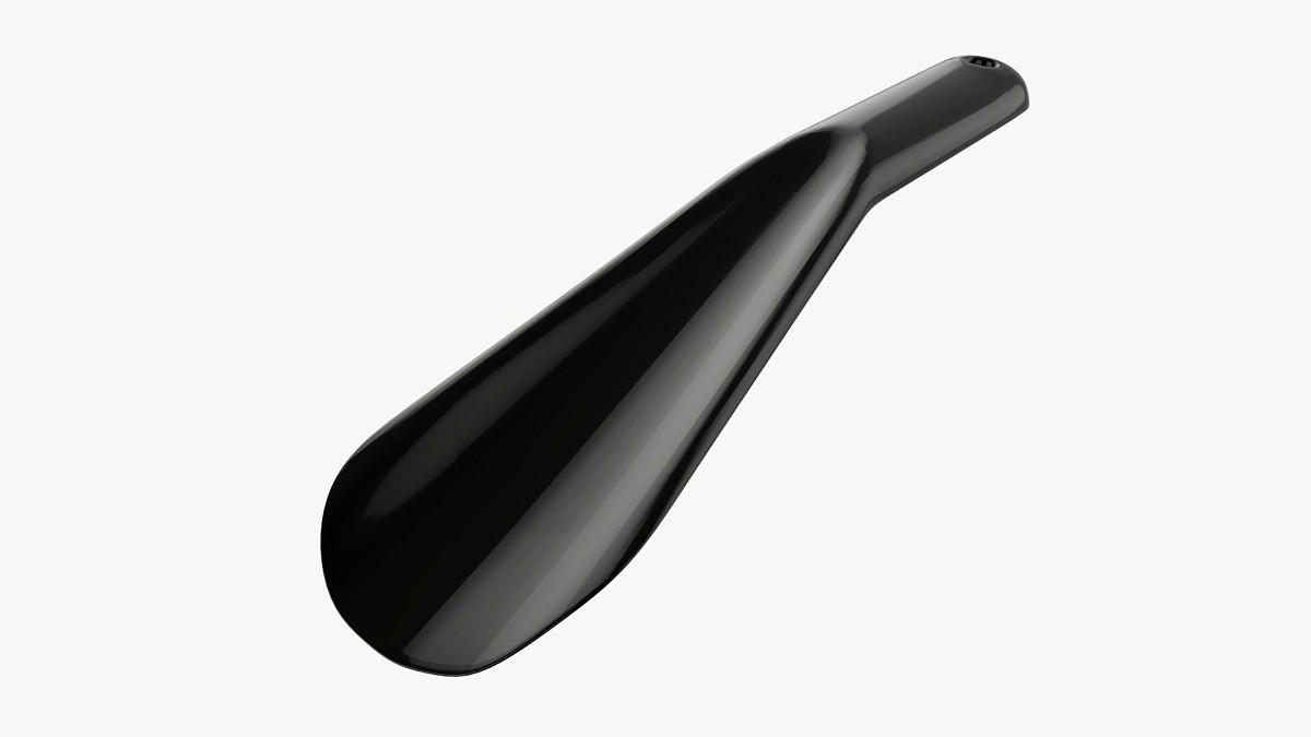 Shoehorn plastic small type 4 black