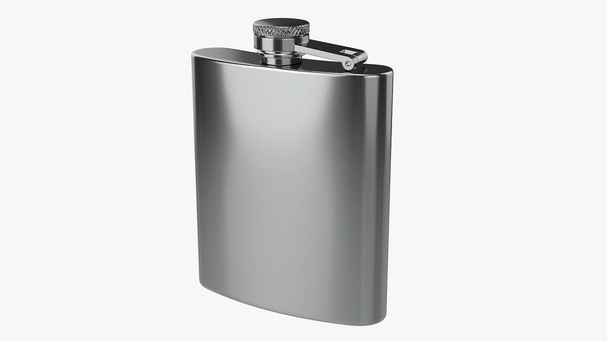 Flask liquor stainless steel 05