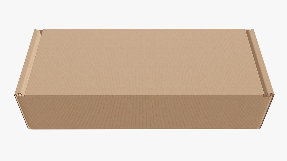 Corrugated cardboard paper box packaging 1